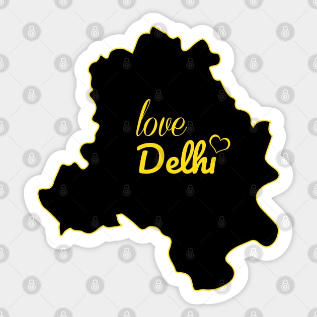 Love Delhi Sticker by Guri386